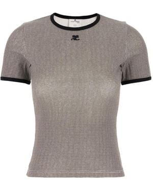 Courreges T-Shirts - Gray
