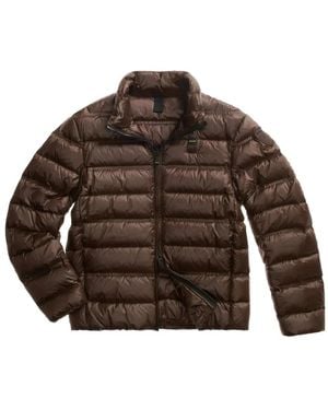 Blauer Jassen ,Bruin ,Nylon Belmont Donsjack