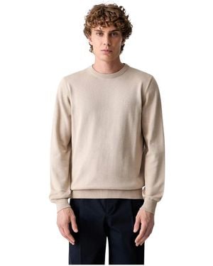Barbour Round-Neck Knitwear - Neutro