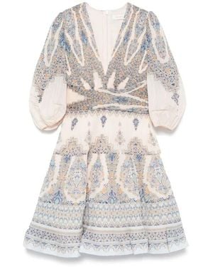 Zimmermann Short Dresses - Blanc