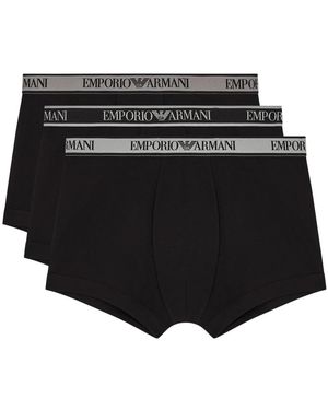 Emporio Armani Bottoms - Black