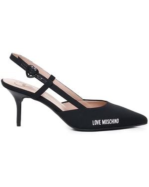 Love Moschino Court Shoes - Blue