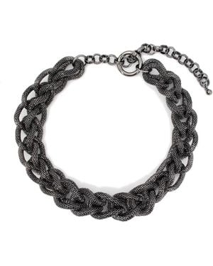 Antonelli Diamant ketteneffekt halskette - Schwarz