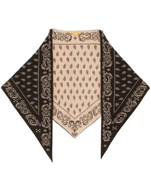 Guest In Residence Winter Scarves - Marrone