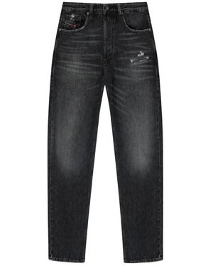 DIESEL Straight Jeans - Gris