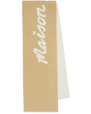 Maison Kitsuné Winter Scarves - Natural