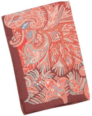 Etro Silky Scarves - Rojo