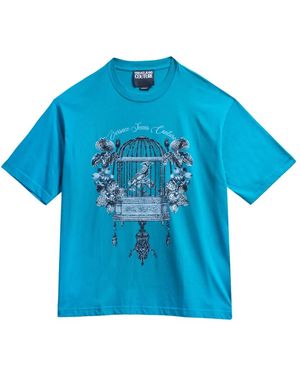 Versace Jeans Couture T-Shirts - Blue