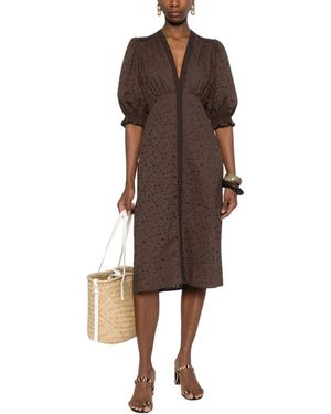 Twinset Midi Dresses - Brown