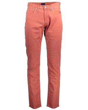GANT Slim-Fit Trousers - Red