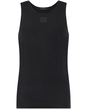 Dolce & Gabbana Sleeveless Tops - Negro