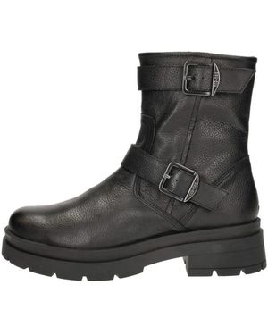 RED-RAG Schoenen ,Zwart ,Enkellaarsjes Plat