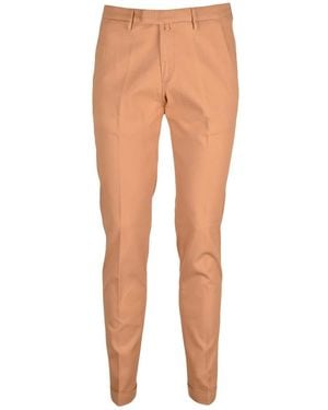 BRIGLIA Slim-Fit Trousers - Arancione
