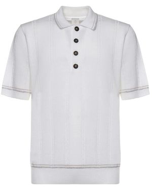 Eleventy Polo Shirts - White