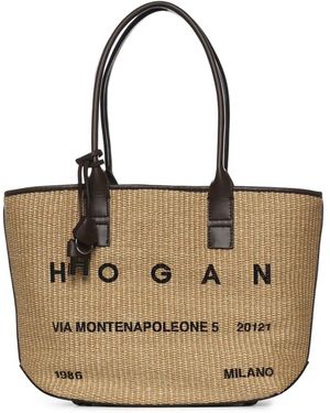 Hogan Shopping Bags - Metallic