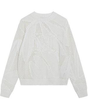 Max Mara Round-Neck Knitwear - White