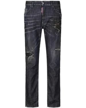 DSquared² Slim Fit Skater Jeans - Blau