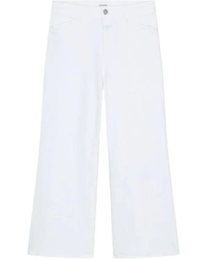 Closed Cropped Jeans - Blanco