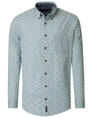 CASA MODA Herren Freizeithemd - Blau