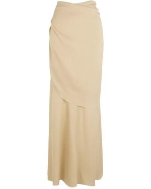 Cortana Maxi Skirts - Natural
