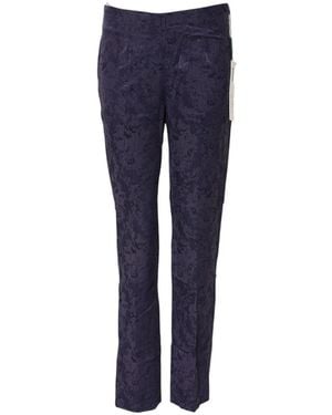 Bencivenga Slim-Fit Trousers - Azul