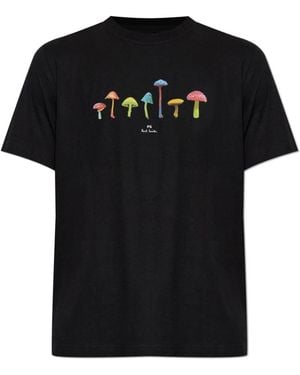 Paul Smith Bedruikt T-Shirt - Zwart