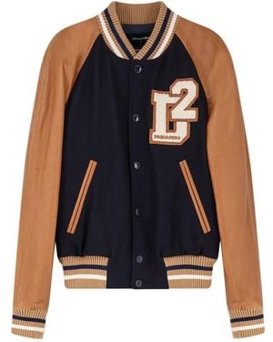DSquared² Bomber Jackets - Blue