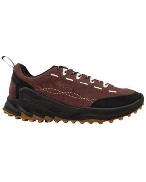 Keen Fitness ,Bruin ,Suède Jasper Zionic Low-Top Sneakers