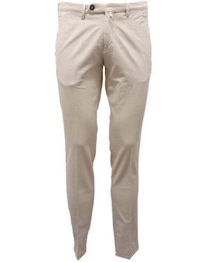 Michael Coal Slim-Fit Trousers - Grey