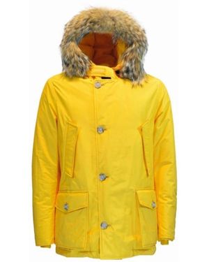 Woolrich Arctic anorak kurze jacke verschiedene farben - Gelb