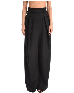 Sportmax Wide Trousers - Black