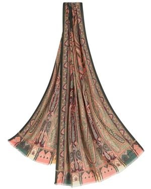 Etro Winter Scarves - Marrón