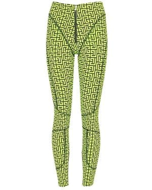 Balmain Leggings - Verde