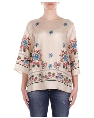Weekend by Maxmara Overhemden ,Veelkleurig Shirts - Naturel