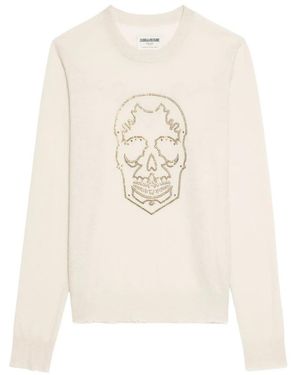 Zadig & Voltaire Miss West Strass Pullover - Weiß