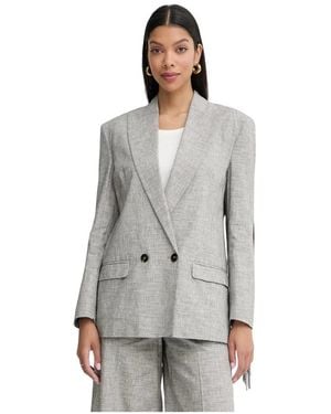 Pinko Dubbelrijige Blazer - Grijs