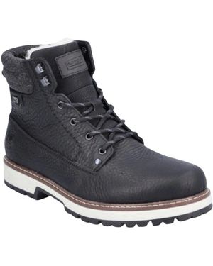 Rieker Lace-Up Boots - Blue