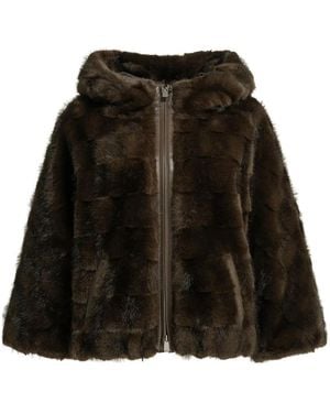 Pinko Faux Fur & Shearling Jackets - Nero