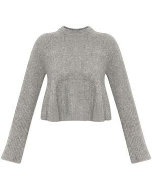 Lisa Yang Round-Neck Knitwear - Gris