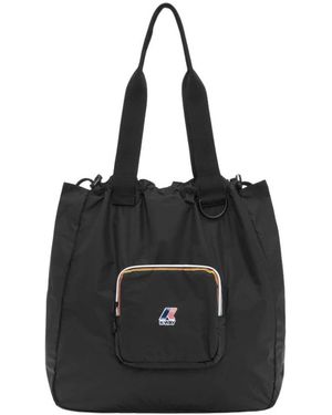 K-Way Shopping Bags - Black