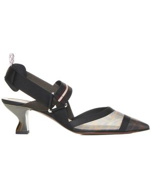 Fendi Court Shoes - Black