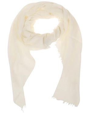 Destin Accessoires ,Wit ,Emily Quadra 140 X 140 Cm Unito - Naturel