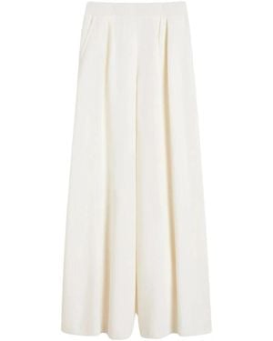 Max Mara Wide Trousers - Blanc