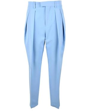 Berwich Tapered Trousers - Blue