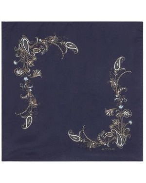 Etro Silky Scarves - Blu