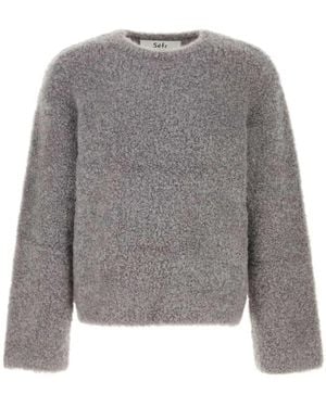 Séfr Round-Neck Knitwear - Grey