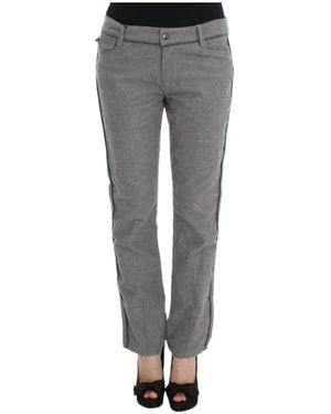 Ermanno Scervino Straight Trousers - Grey