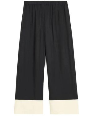 By Malene Birger Wide Trousers - Noir