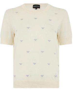 Emporio Armani Round-Neck Knitwear - Neutro