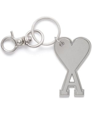 Ami Paris De Coeur Sleutelhanger - Metallic